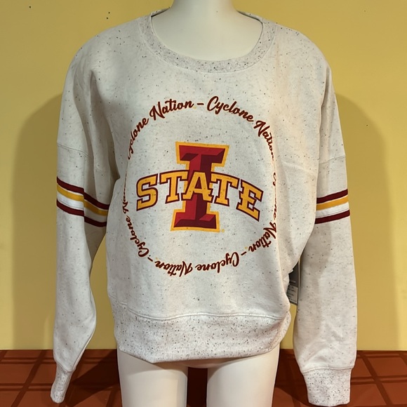 Iowa State cyclones women’s medium new sweatshirt speckled - Picture 2 of 8